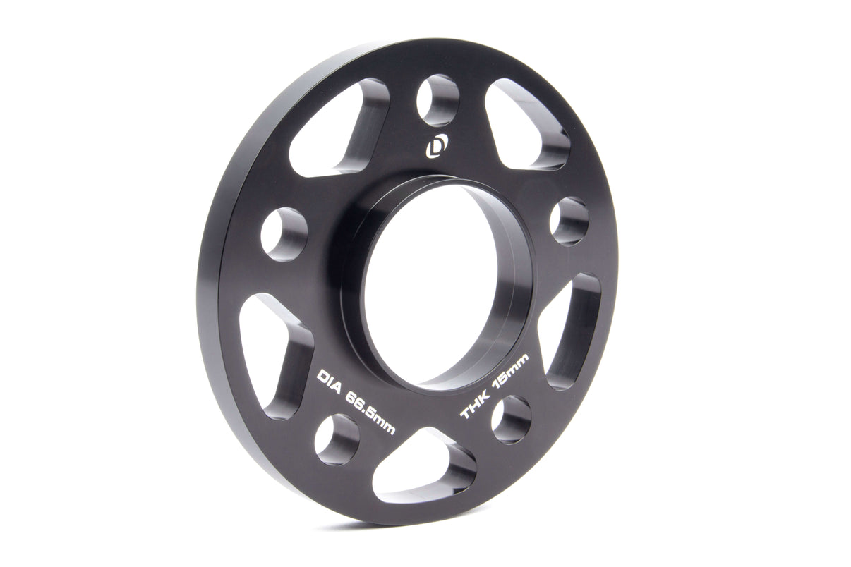 Dinan Spacers, 5x112 - 66.5mm CB - 15mm Thick - Photo - out of package Right