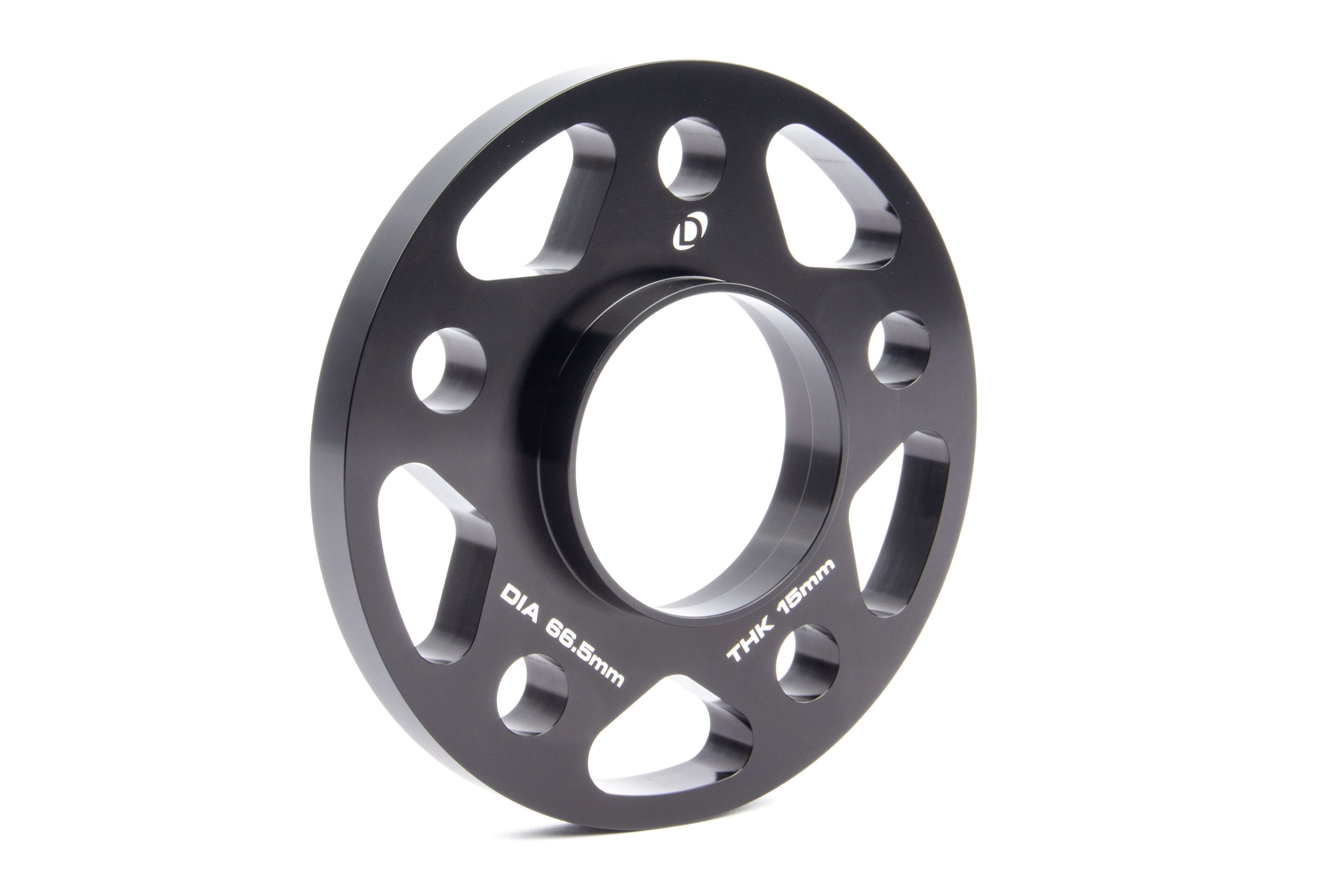 Dinan Spacers, 5x112 - 66.5mm CB - 15mm Thick - Photo - out of package Right