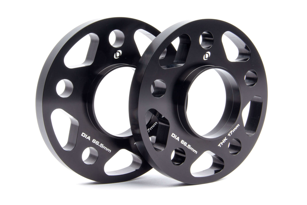 Dinan Spacers, 5x112 - 66.5mm CB - 17mm Thick - Photo - Primary Front