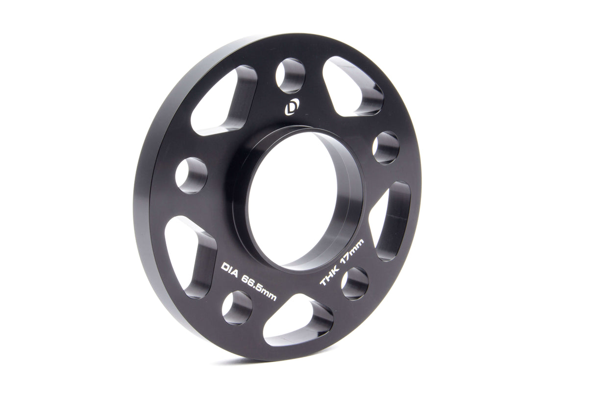 Dinan Spacers, 5x112 - 66.5mm CB - 17mm Thick - Photo - out of package Right