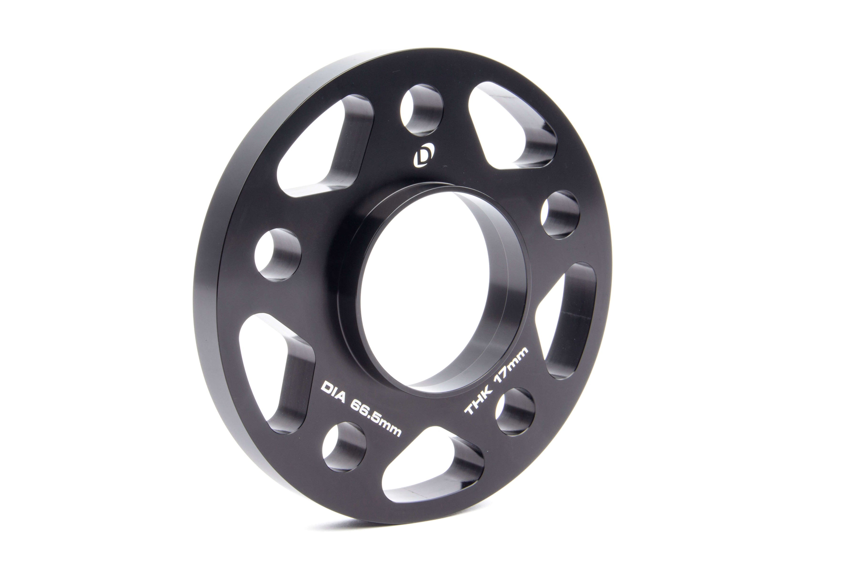 Dinan Spacers, 5x112 - 66.5mm CB - 17mm Thick - Photo - out of package Right