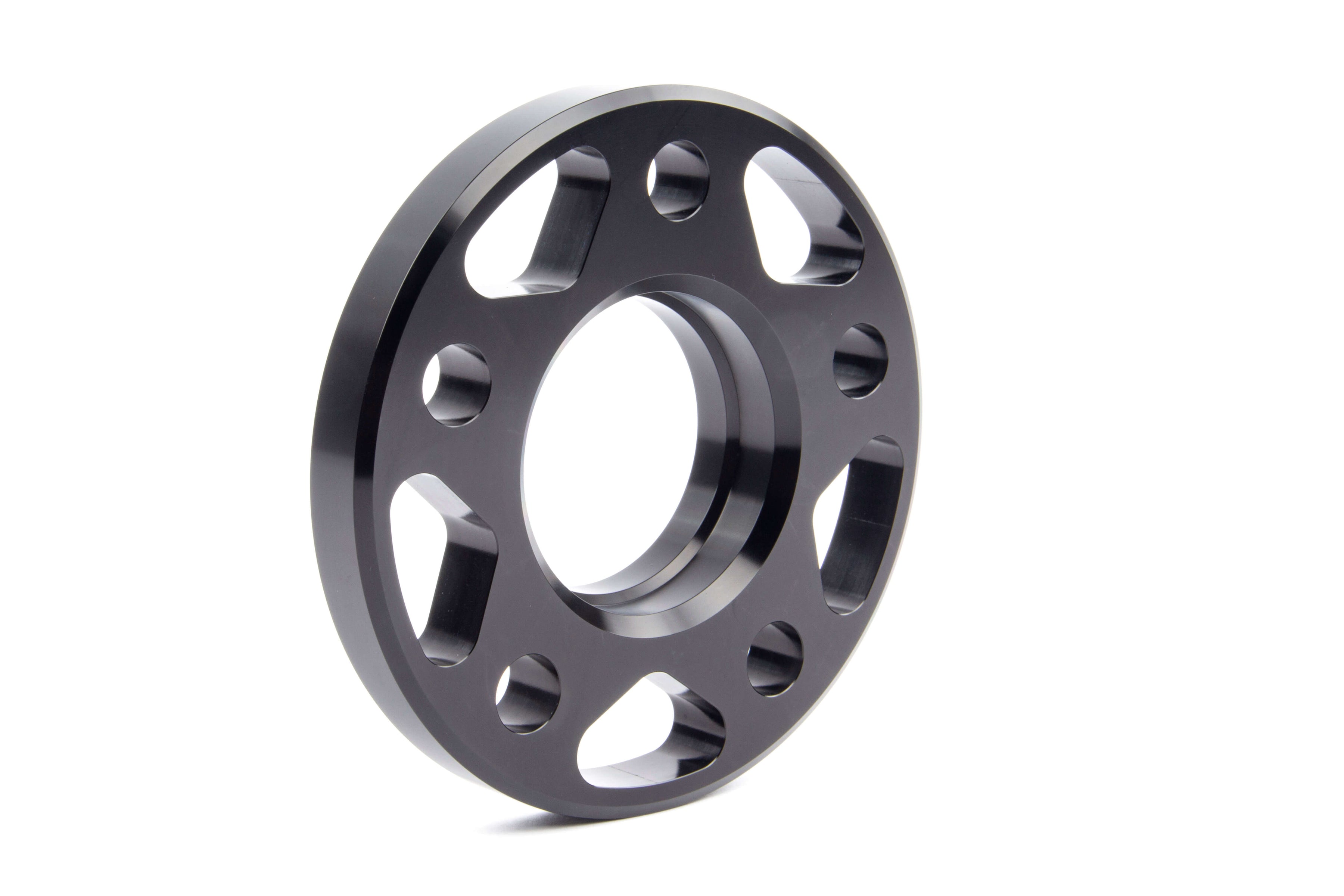 Dinan Spacers, 5x112 - 66.5mm CB - 17mm Thick - Photo - out of package Left