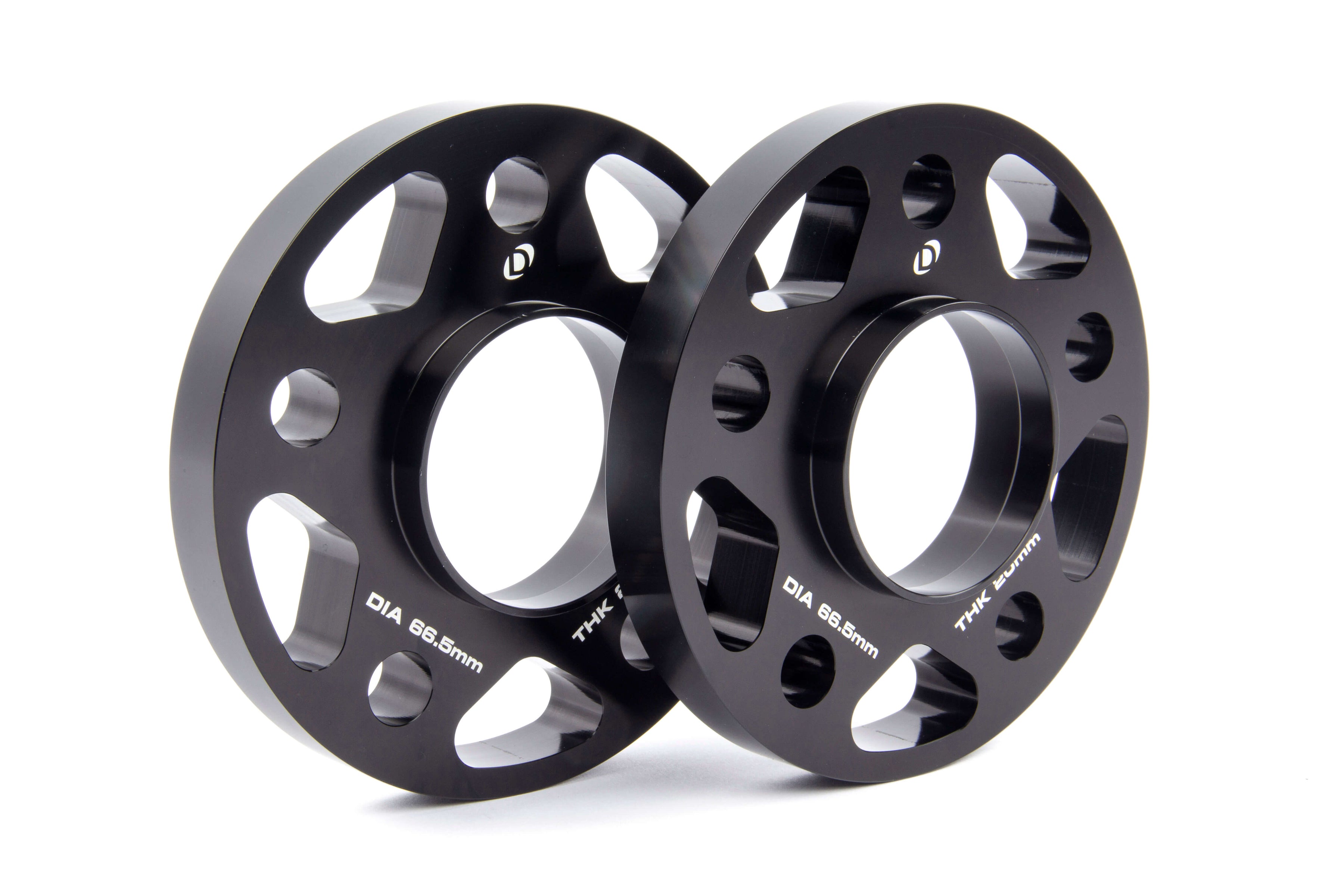 Dinan Spacers, 5x112 - 66.5mm CB - 20mm Thick - Photo - Primary Front