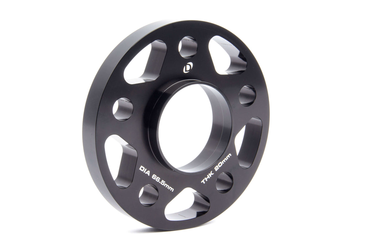 Dinan Spacers, 5x112 - 66.5mm CB - 20mm Thick - Photo - out of package Right