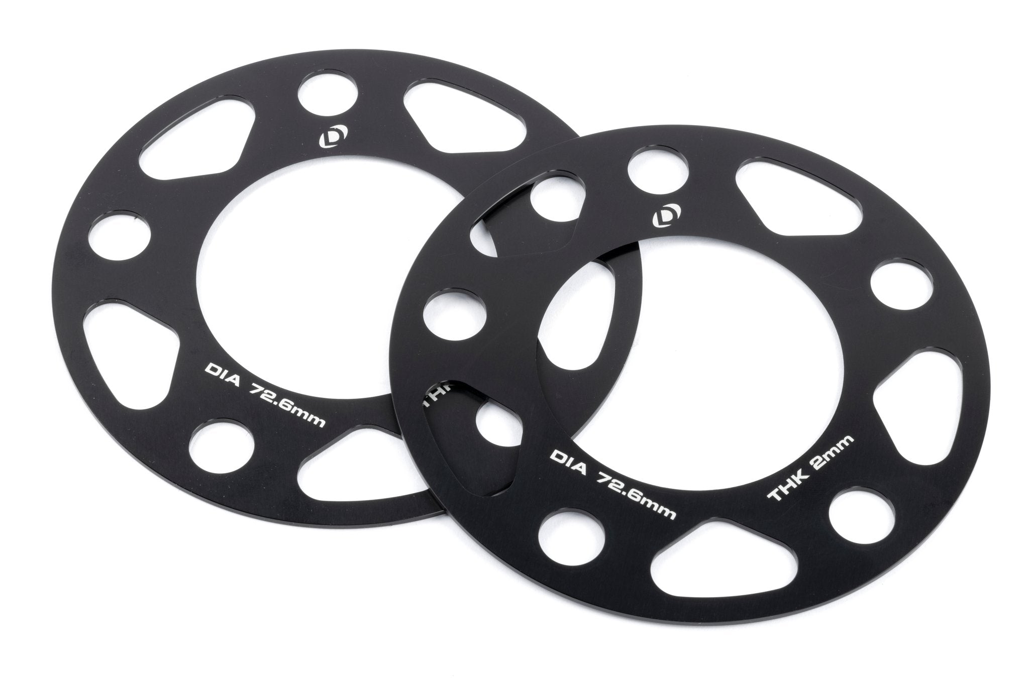Dinan Spacers; 5x120 - 72.6mm CB - 2mm Thick - Photo - Primary Front