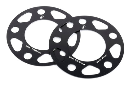 Dinan Spacers; 5x120 - 72.6mm CB - 2mm Thick - Photo - Primary Front