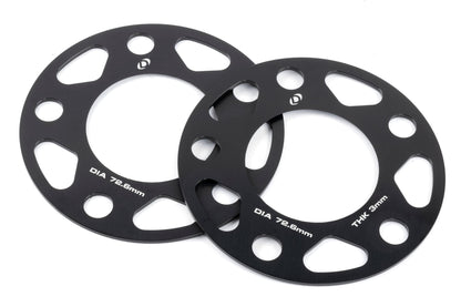Dinan Spacers; 5x120 - 72.6mm CB - 3mm Thick - Photo - Primary Front
