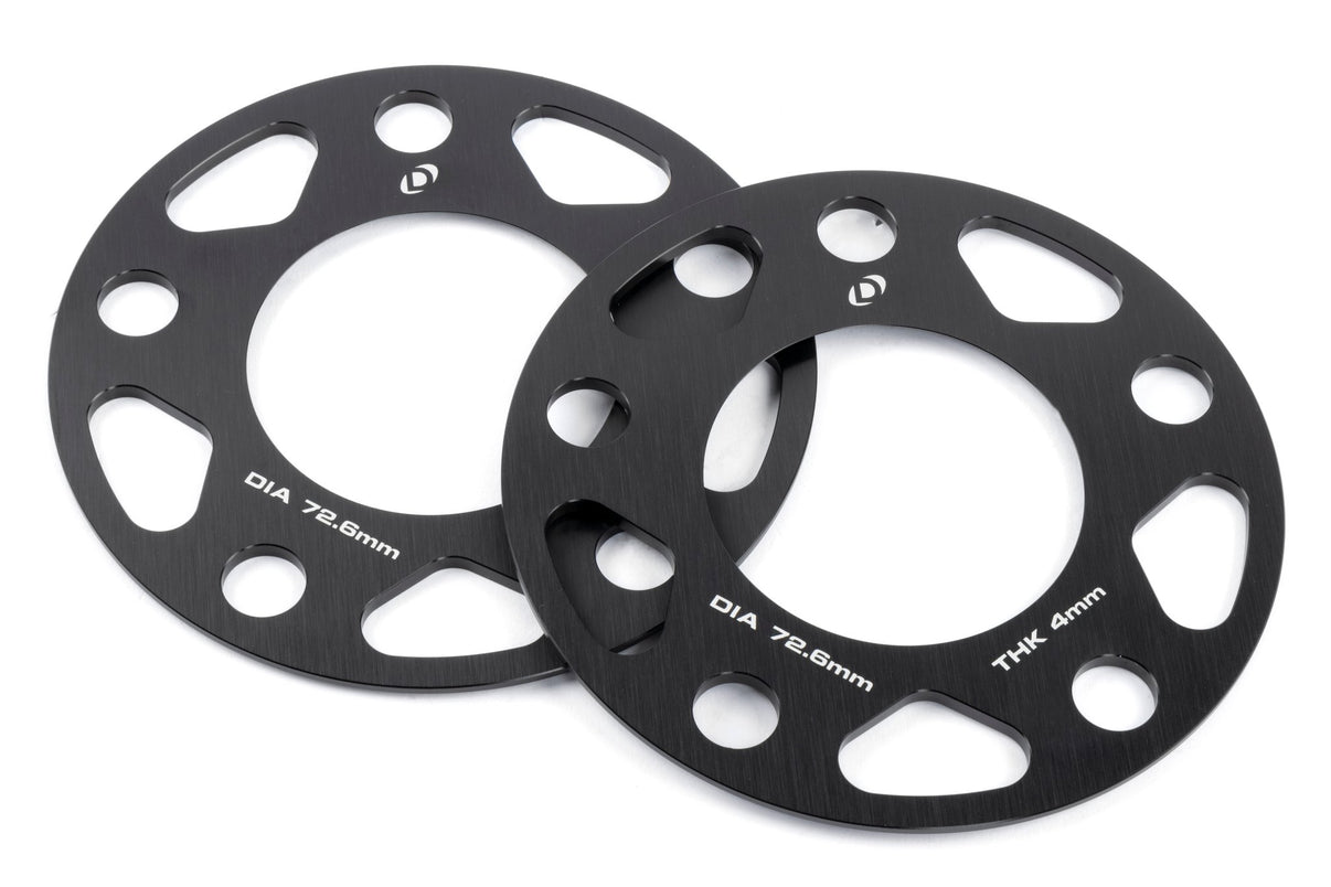 Dinan Spacers; 5x120 - 72.6mm CB - 4mm Thick - Photo - Primary Front