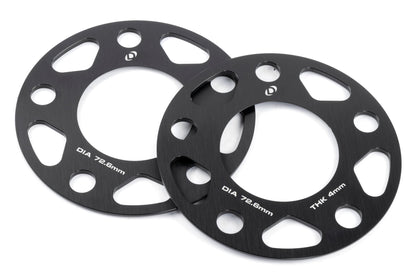 Dinan Spacers; 5x120 - 72.6mm CB - 4mm Thick - Photo - Primary Front