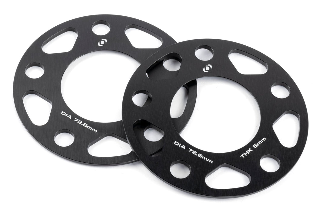 Dinan Spacers; 5x120 - 72.6mm CB - 5mm Thick - Photo - Primary Front