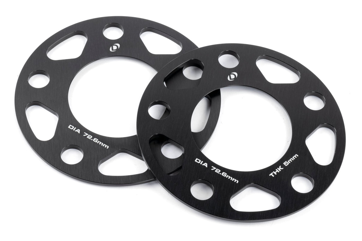 Dinan Spacers; 5x120 - 72.6mm CB - 5mm Thick - Photo - Primary Front