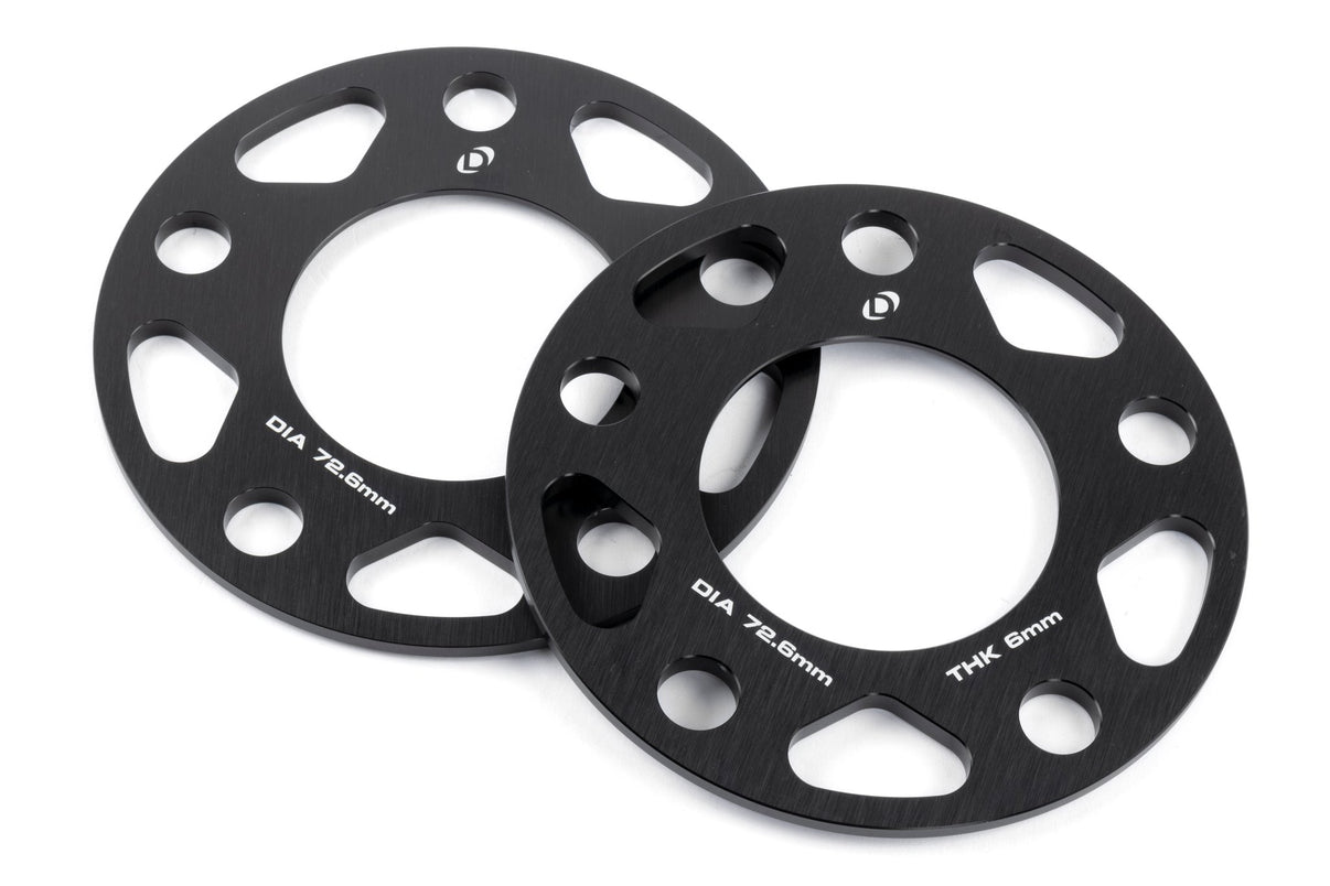 Dinan Spacers; 5x120 - 72.6mm CB - 6mm Thick - Photo - Primary Front