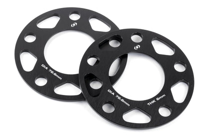 Dinan Spacers; 5x120 - 72.6mm CB - 6mm Thick - Photo - Primary Front