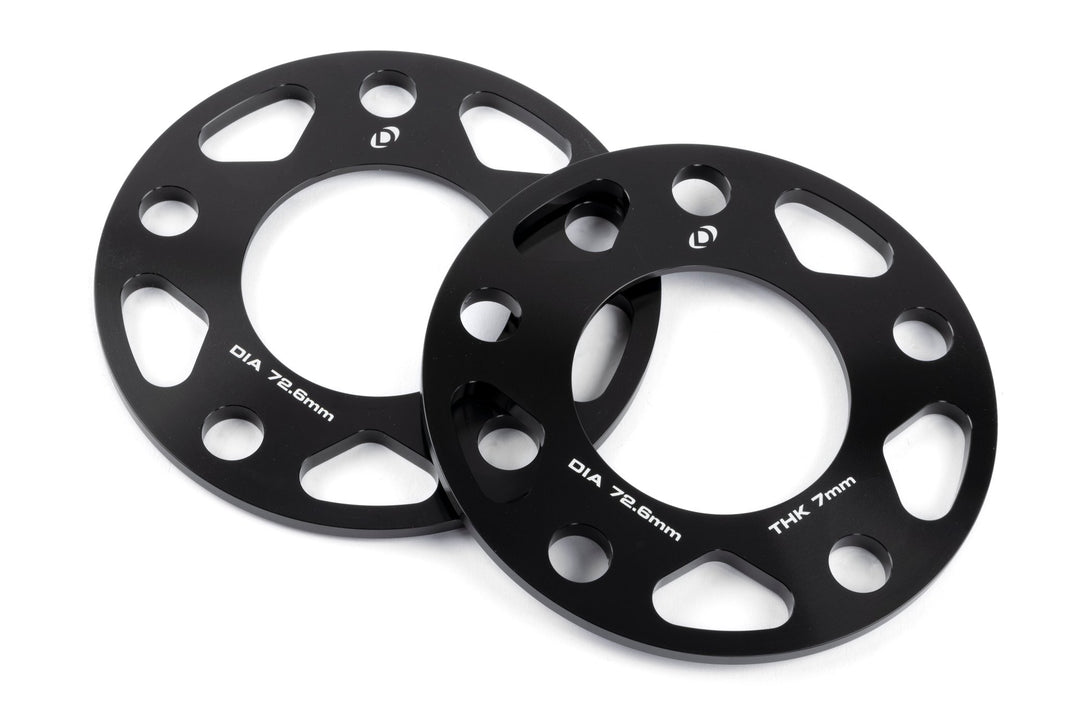 Dinan Spacers; 5x120 - 72.6mm CB - 7mm Thick - Photo - Primary Front
