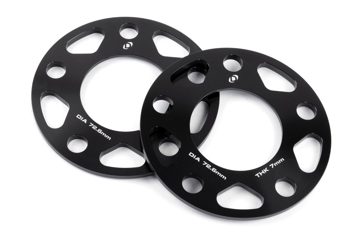 Dinan Spacers; 5x120 - 72.6mm CB - 7mm Thick - Photo - Primary Front