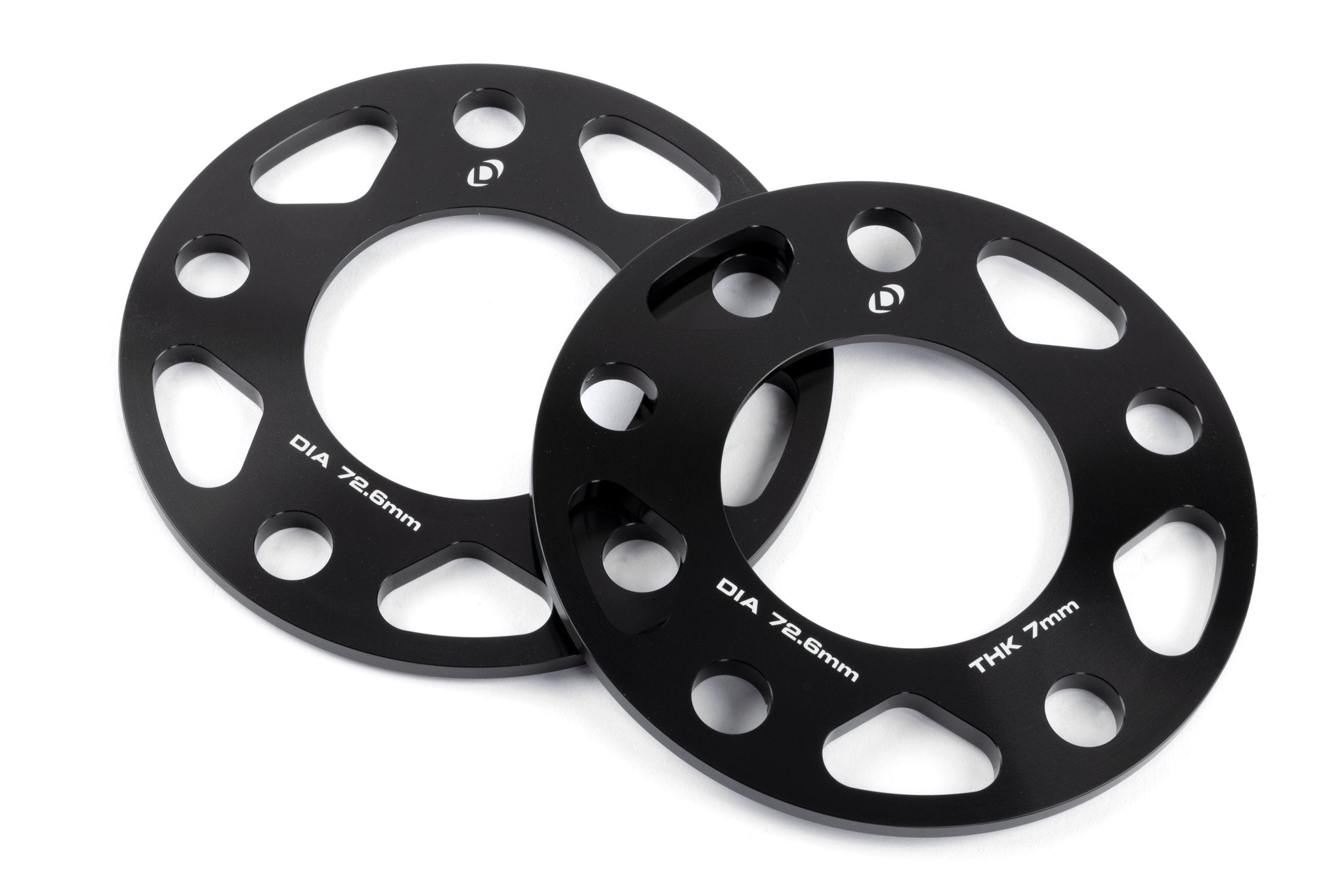 Dinan Spacers; 5x120 - 72.6mm CB - 7mm Thick - Photo - Primary Front
