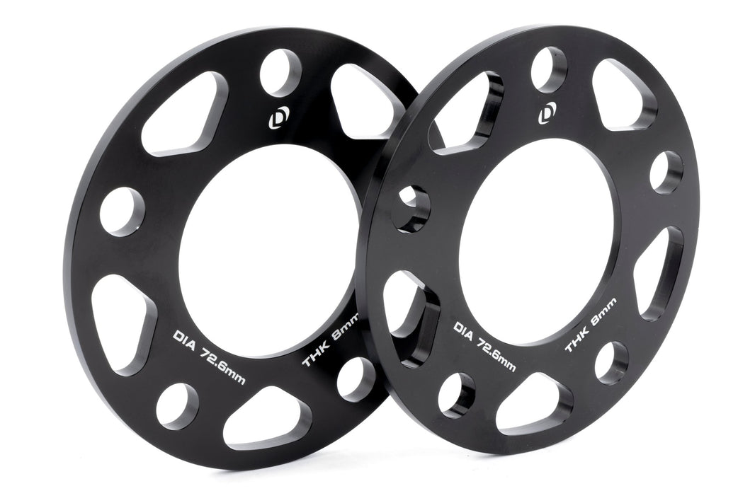 Dinan Spacers; 5x120 - 72.6mm CB - 8mm Thick - Photo - Primary Front