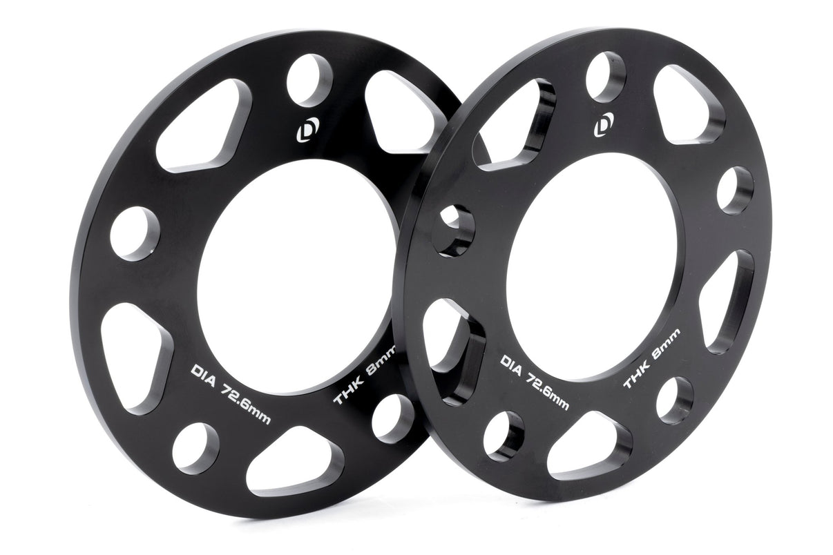 Dinan Spacers; 5x120 - 72.6mm CB - 8mm Thick - Photo - Primary Front