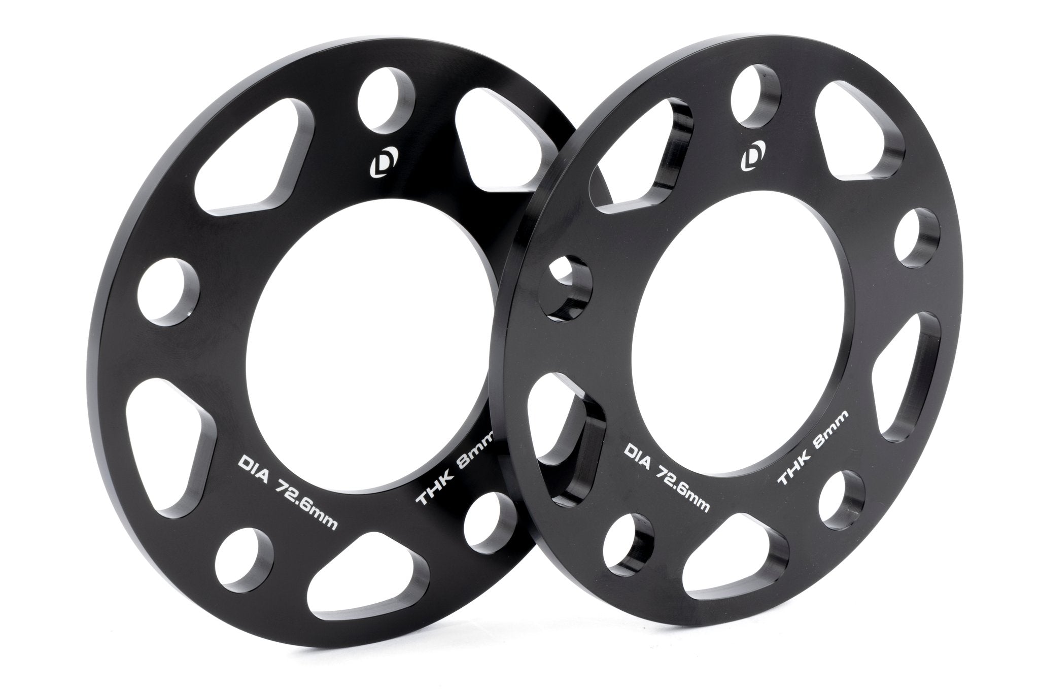 Dinan Spacers; 5x120 - 72.6mm CB - 8mm Thick - Photo - Primary Front