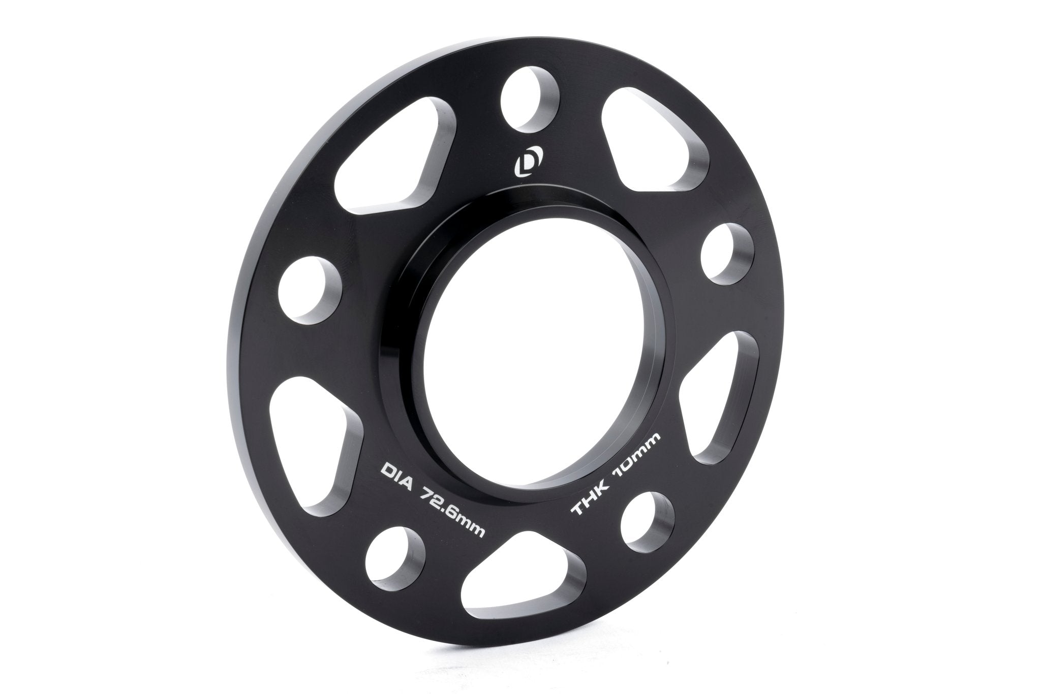 Dinan Spacers, 5x120 - 72.6mm CB - 10mm Thick - Photo - out of package Right