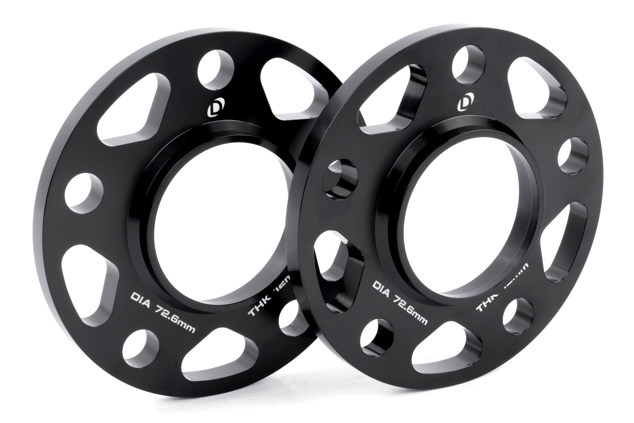 Dinan Spacers; 5x120 - 72.6mm CB - 12mm Thick - Photo - Primary Front