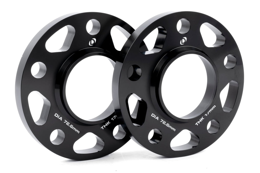Dinan Spacers; 5x120 - 72.6mm CB - 17mm Thick - Photo - Primary Front