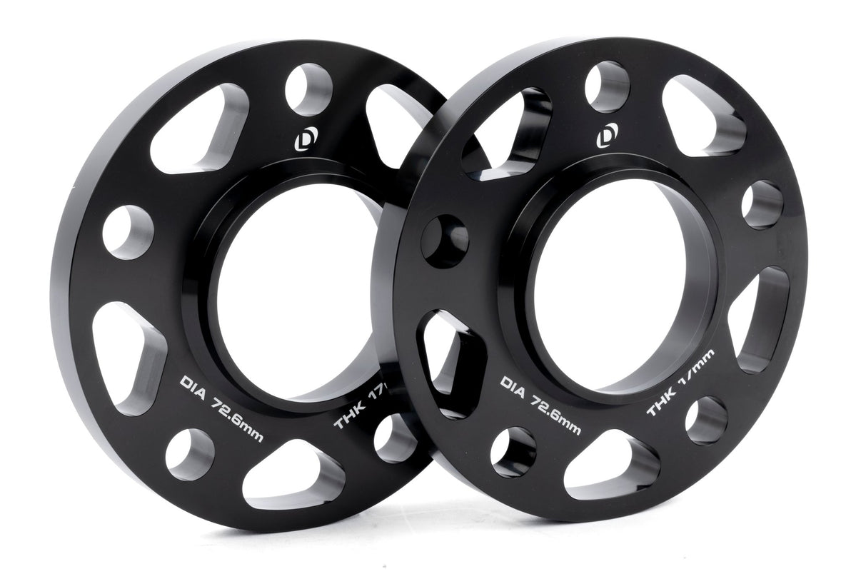 Dinan Spacers; 5x120 - 72.6mm CB - 17mm Thick - Photo - Primary Front