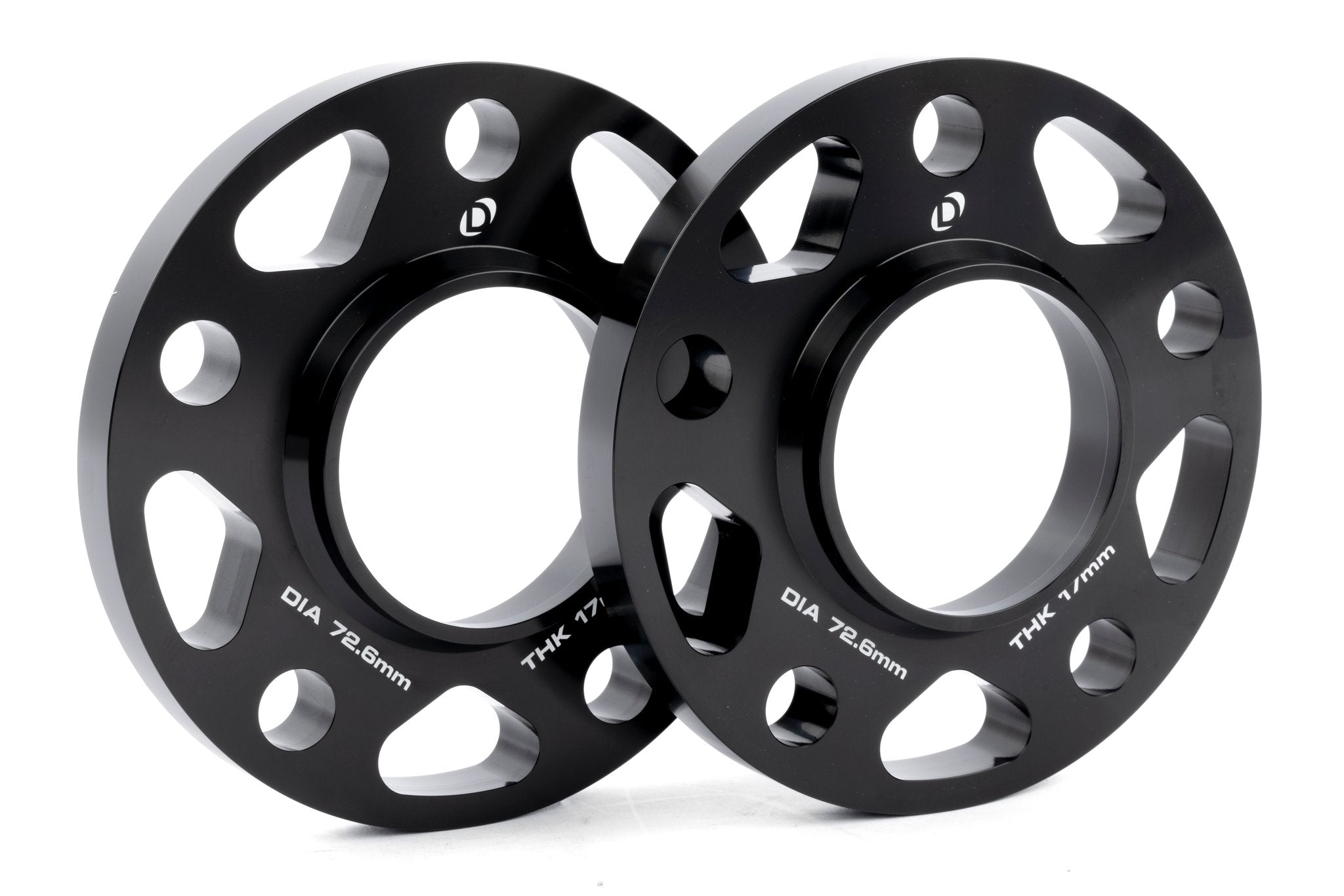 Dinan Spacers; 5x120 - 72.6mm CB - 17mm Thick - Photo - Primary Front