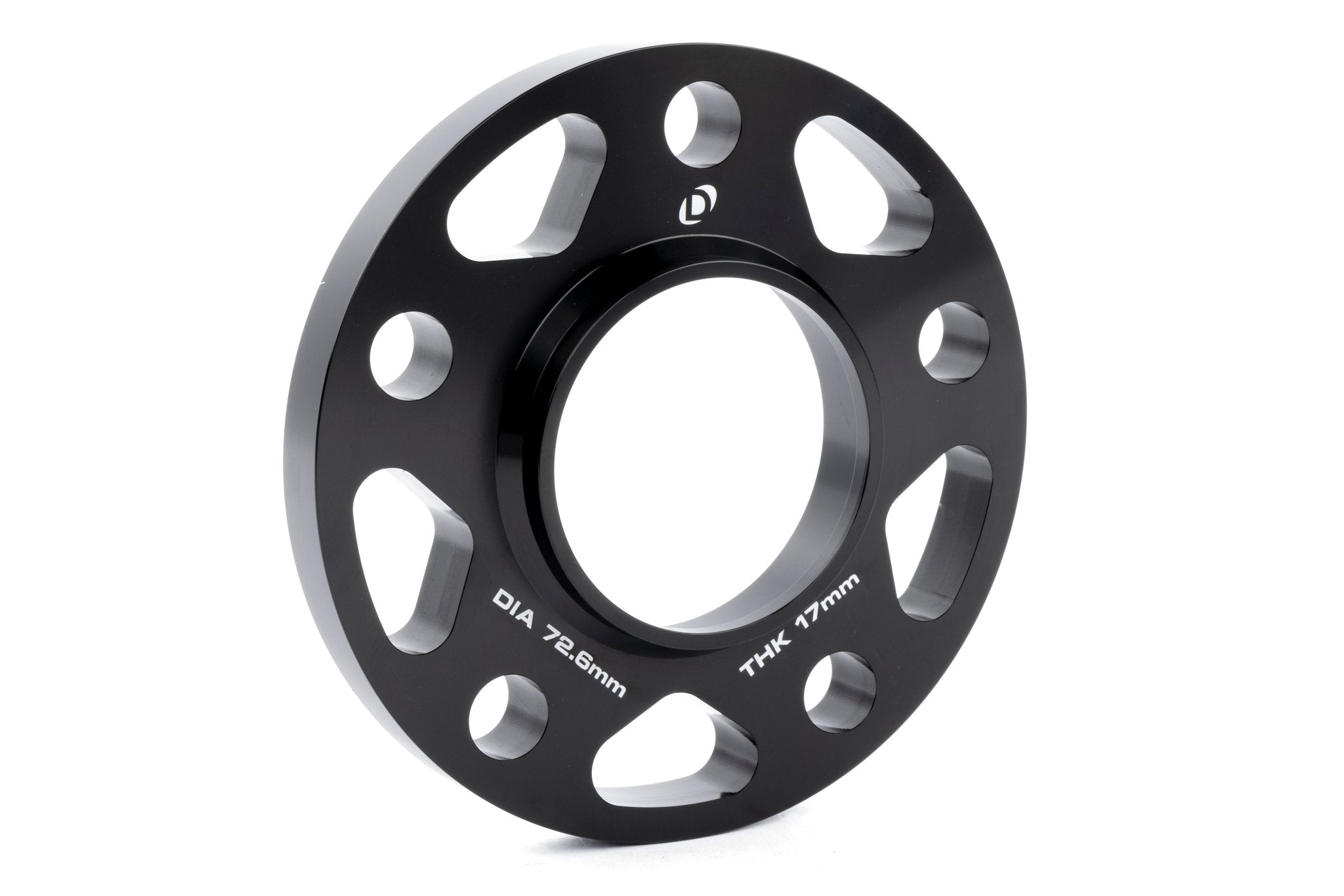 Dinan Spacers; 5x120 - 72.6mm CB - 17mm Thick - Photo - out of package Right