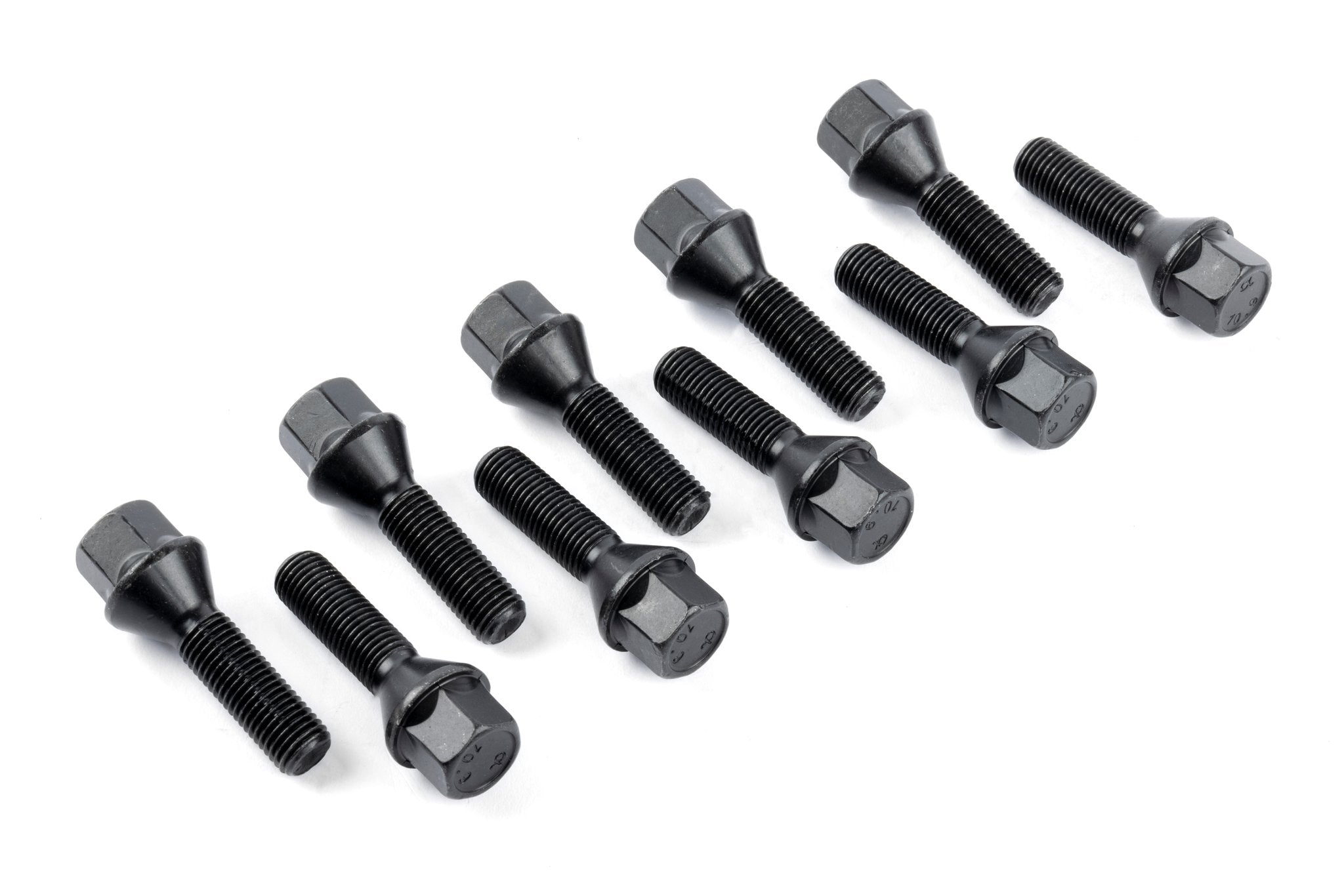 Dinan Lug Bolts; M12x1.5 - Cone Seat - 35mm - Photo - Primary Front