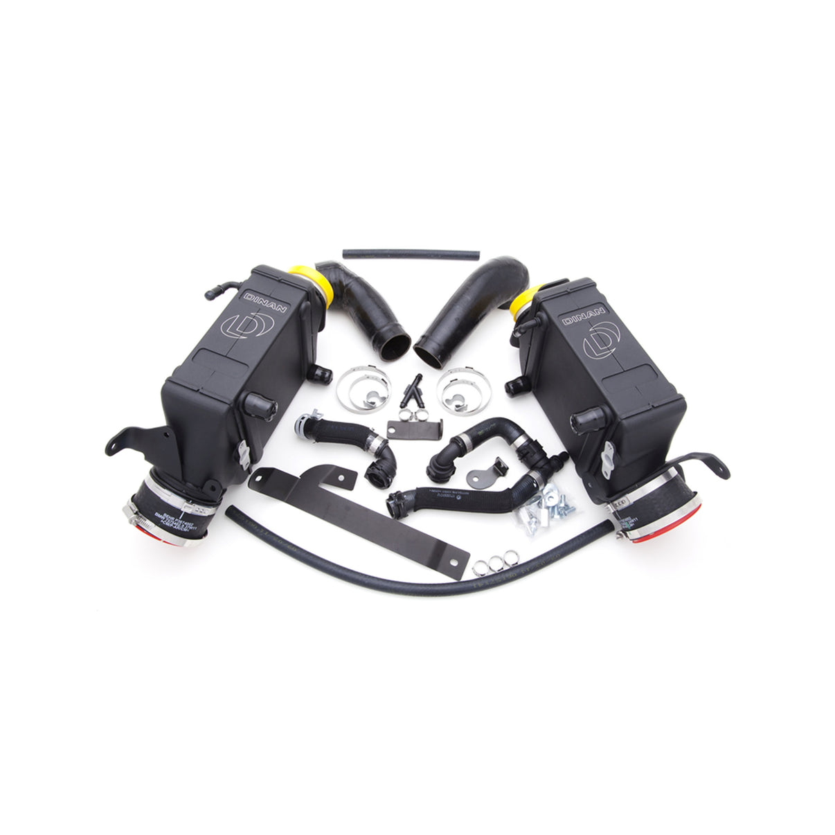 Dinan High Performance Air-to-Water Intercoolers - 2013-2019 BMW 5/6/7-Series - Photo - Primary Front