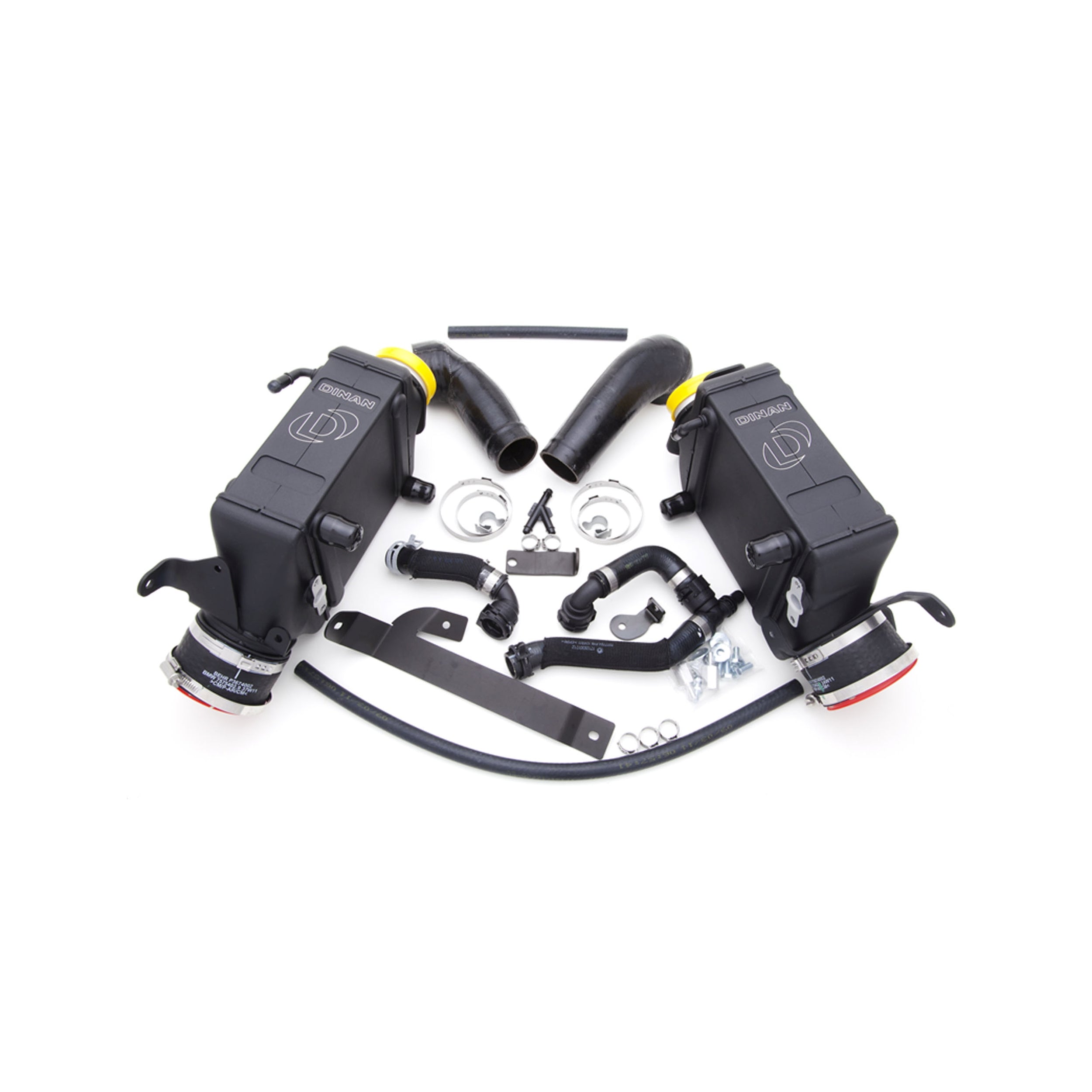 Dinan High Performance Air-to-Water Intercoolers - 2013-2019 BMW 5/6/7-Series - Photo - Primary Front