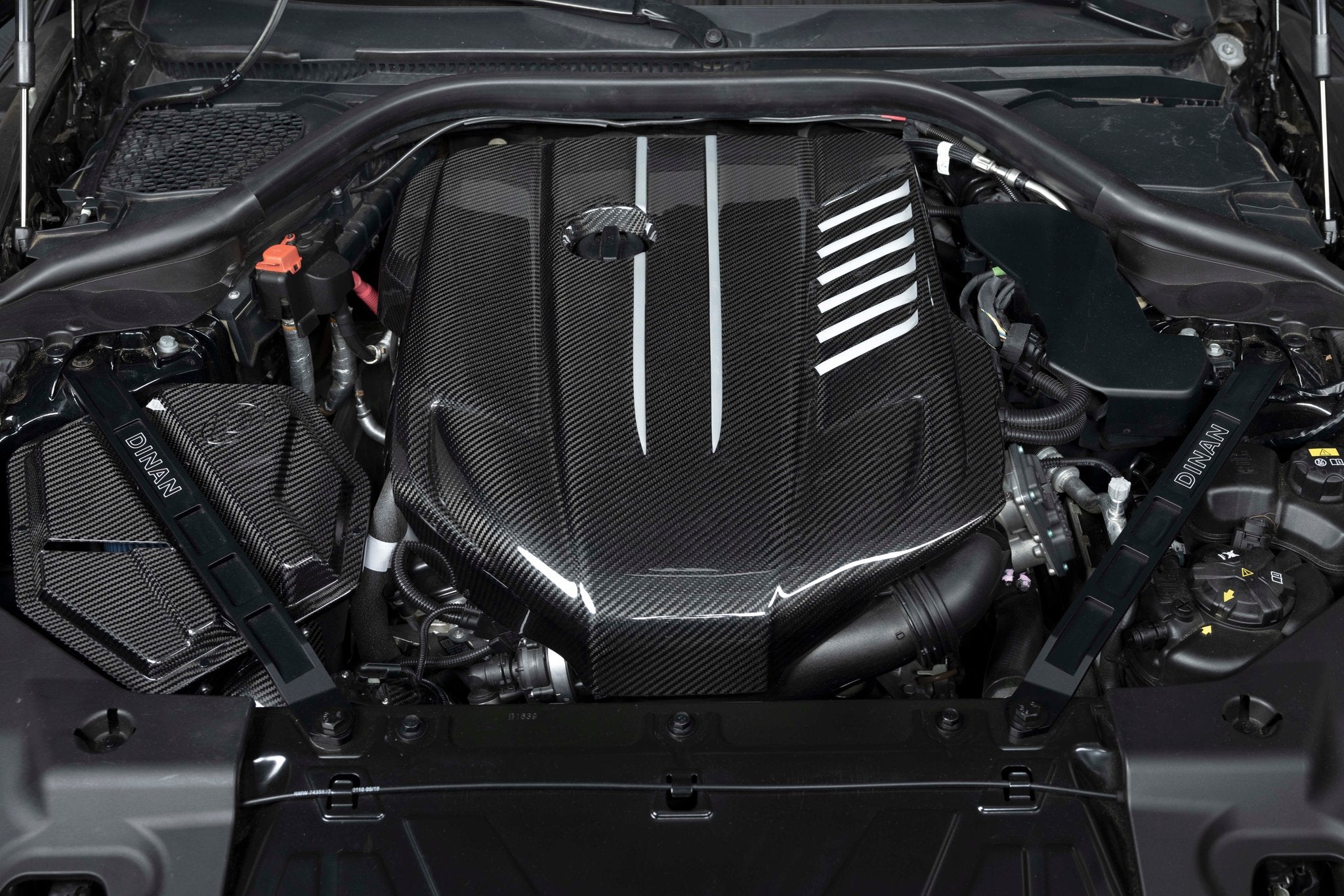 Dinan Engine Cover - 2020-2026 Toyota GR Supra 3.0 - Photo - out of package Side