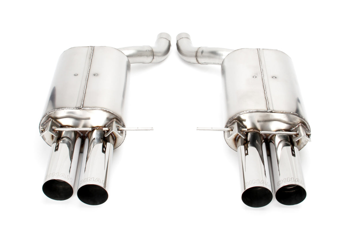 Dinan Free Flow Axle-Back Exhaust - 2006-2010 BMW M5 - Photo - Primary Front