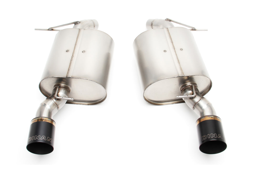 Dinan Free Flow Axle-Back Exhaust - 2007-2013 BMW 335i/335is/335xi - Photo - Primary Front