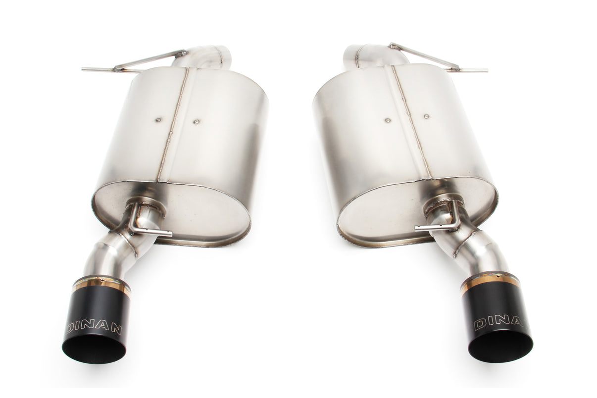Dinan Free Flow Axle-Back Exhaust - 2007-2013 BMW 335i/335is/335xi - Photo - Primary Front