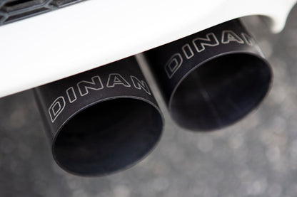 Dinan Free Flow Axle-Back Exhaust - 2008-2013 BMW M3 - Photo - Mounted Left