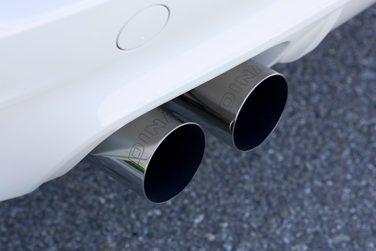 Dinan Free Flow Axle-Back Exhaust - 2010-2014 BMW X5M/X6M - Photo - out of package Back