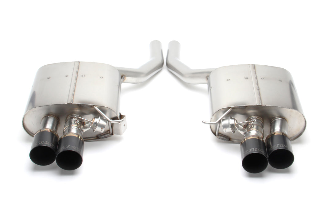 Dinan Free Flow Axle-Back Exhaust - 2011-2016 BMW 550i - Photo - Primary Front