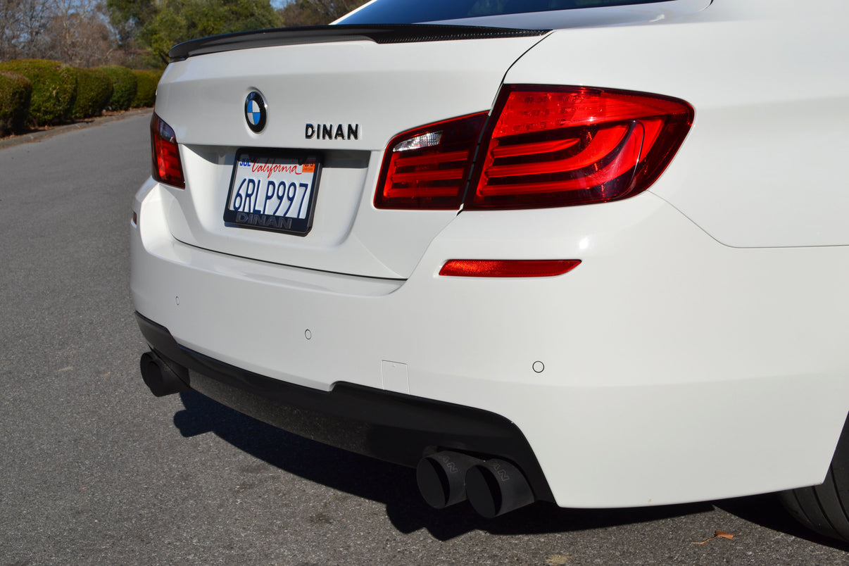 Dinan Free Flow Axle-Back Exhaust - 2011-2016 BMW 550i - Photo - Mounted Right