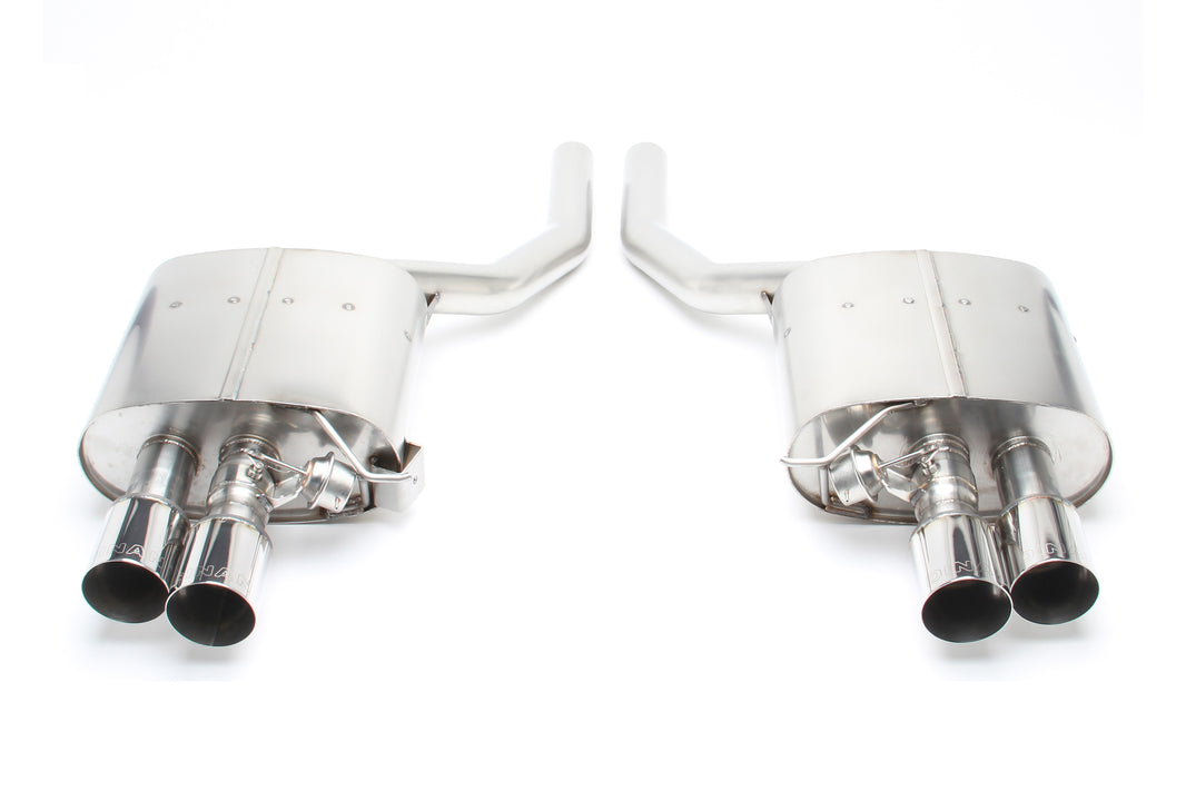 Dinan Free Flow Axle-Back Exhaust - 2011-2016 BMW 550i - Photo - Primary Front