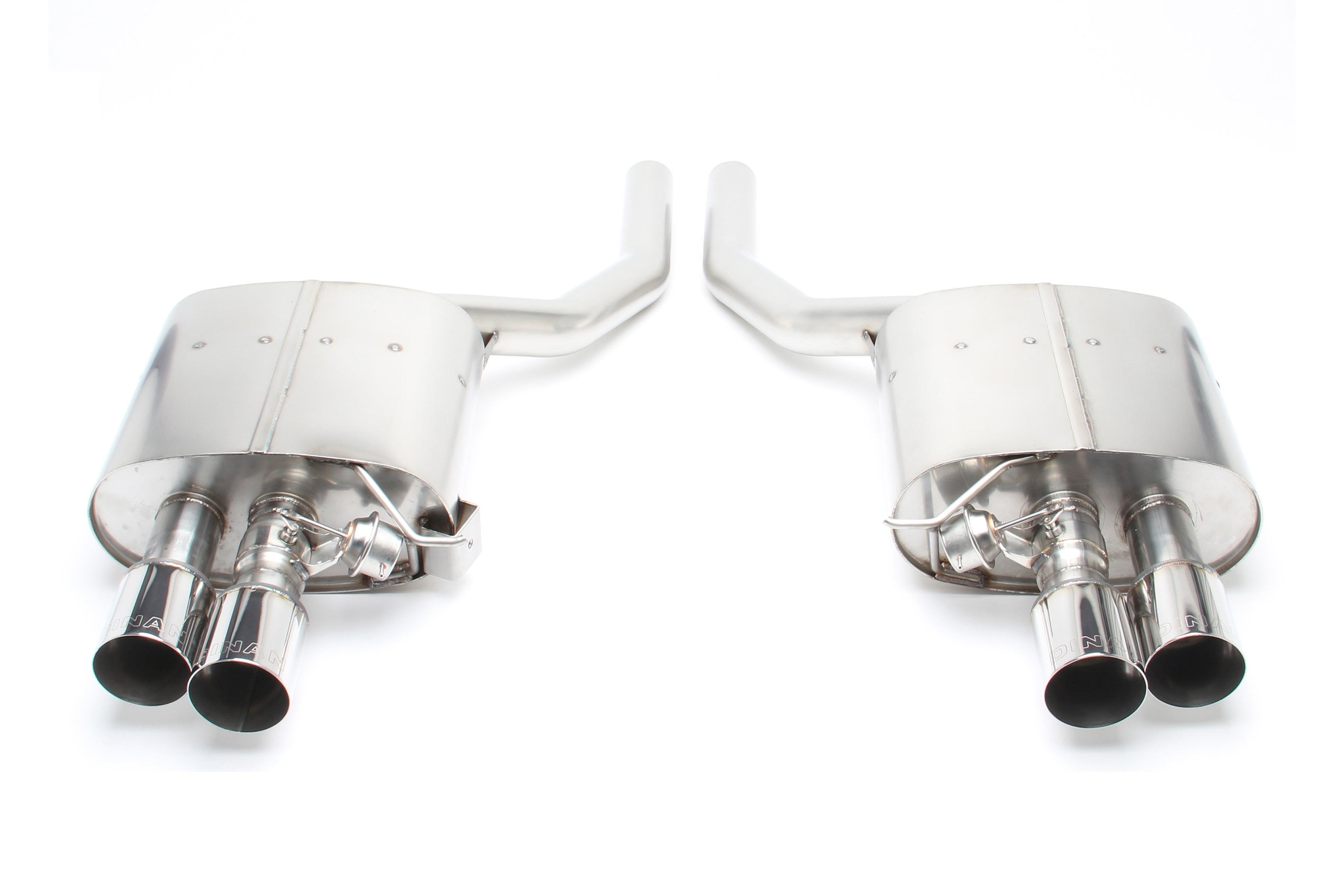 Dinan Free Flow Axle-Back Exhaust - 2011-2016 BMW 550i - Photo - Primary Front