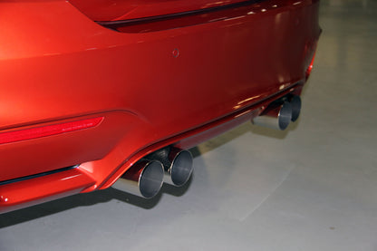 Dinan Free Flow Axle-Back Exhaust - 2015-2020 BMW M3/M4 - Photo - out of package Top