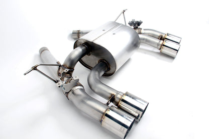 Dinan Free Flow Axle-Back Exhaust - 2015-2020 BMW M3/M4 - Photo - out of package Right