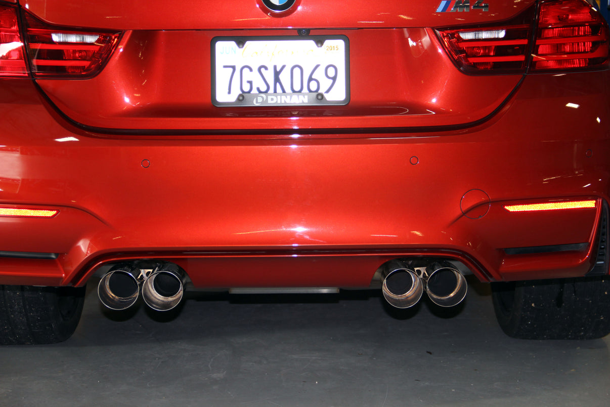 Dinan Free Flow Axle-Back Exhaust - 2015-2020 BMW M3/M4 - Photo - out of package Bottom