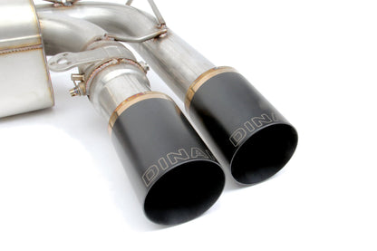 Dinan Free Flow Axle-Back Exhaust - 2015-2019 BMW X5M/X6M - Photo - out of package Top