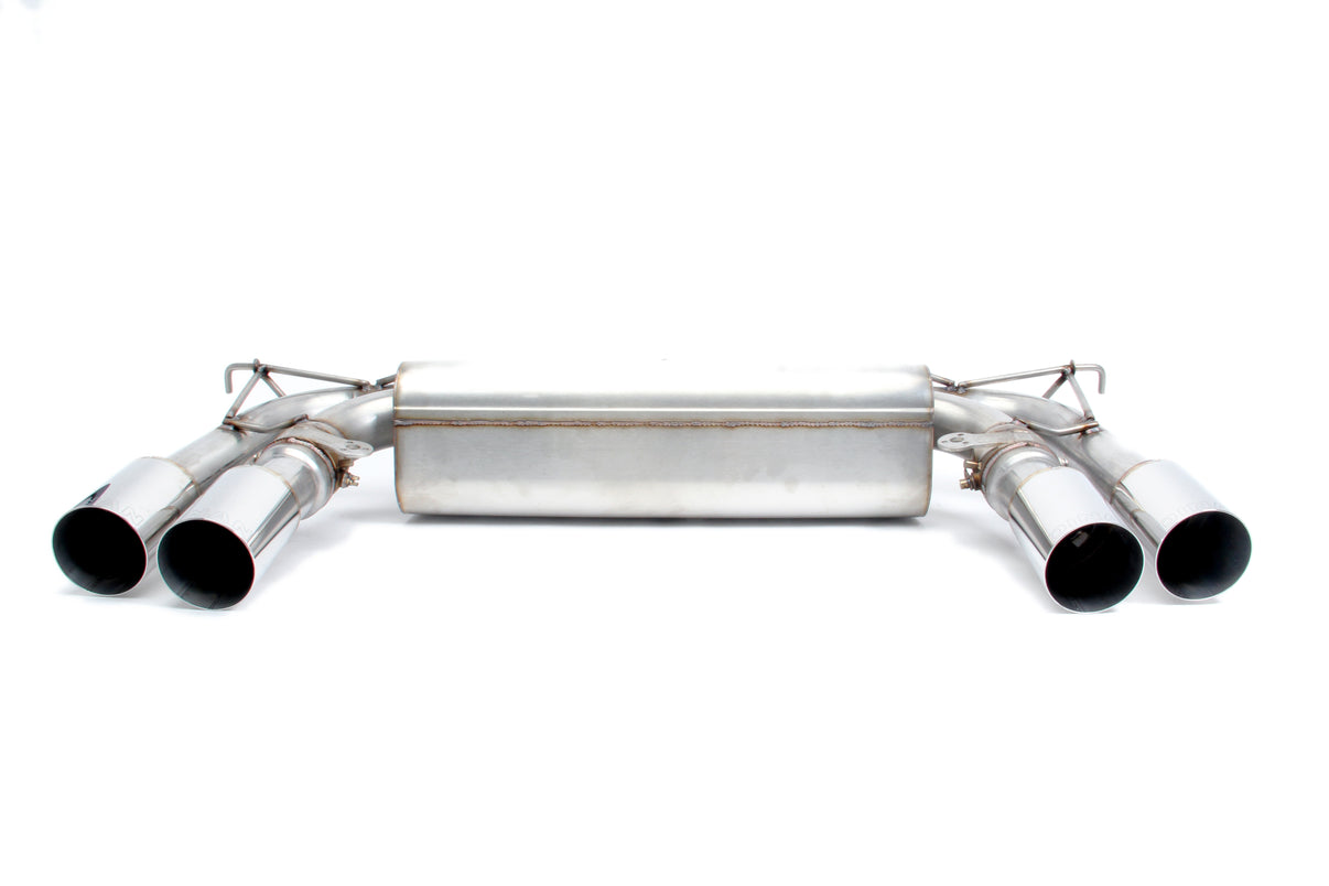Dinan Free Flow Axle-Back Exhaust - 2015-2019 BMW X5M/X6M - Photo - out of package Left