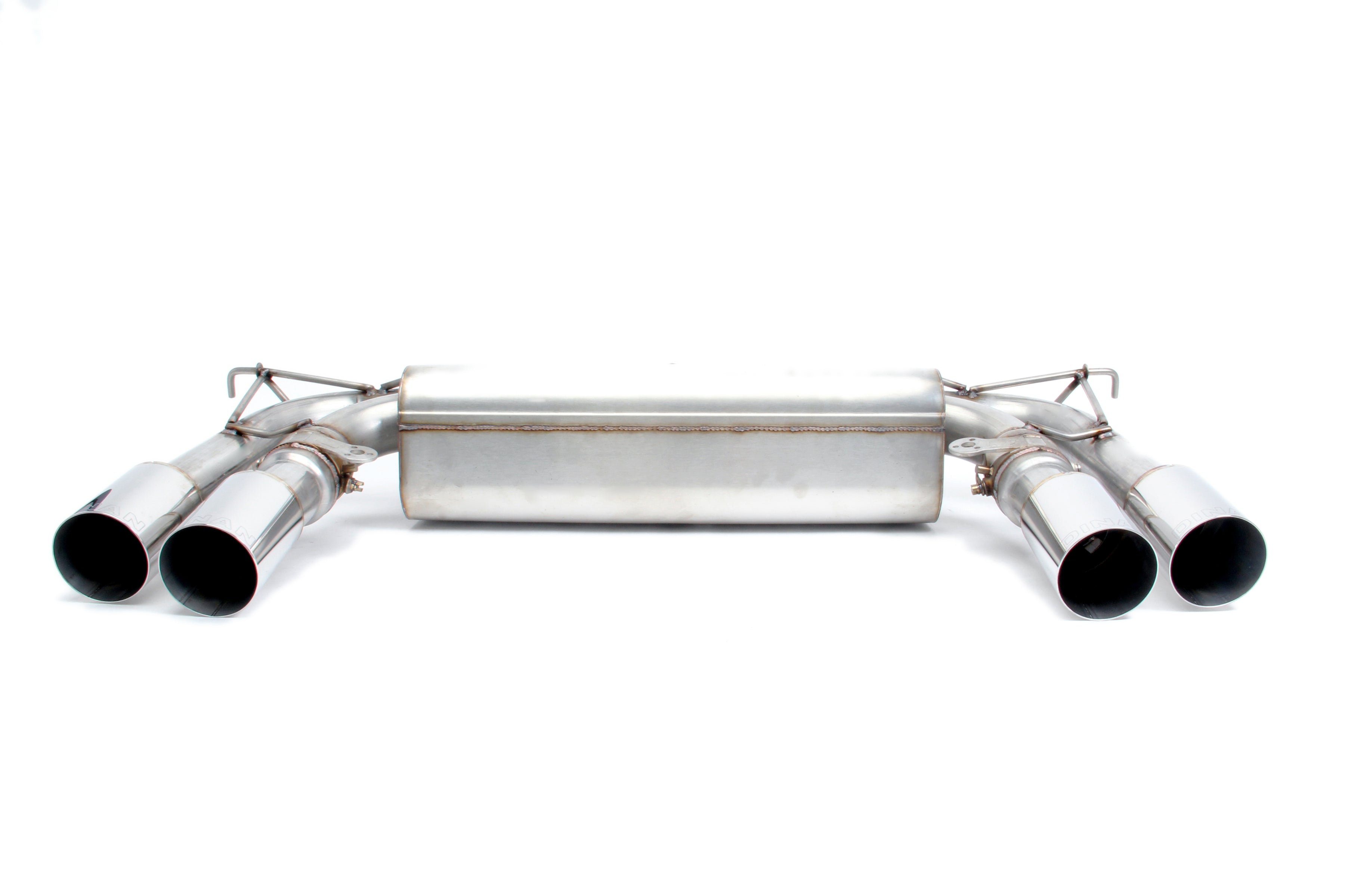Dinan Free Flow Axle-Back Exhaust - 2015-2019 BMW X5M/X6M - Photo - out of package Left