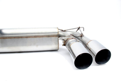Dinan Free Flow Axle-Back Exhaust - 2015-2019 BMW X5M/X6M - Photo - out of package Back