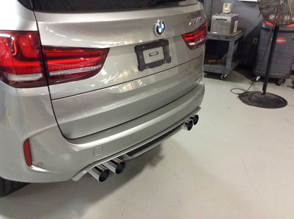 Dinan Free Flow Axle-Back Exhaust - 2015-2019 BMW X5M/X6M - Photo - out of package Bottom